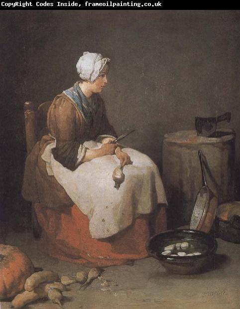 Jean Baptiste Simeon Chardin Exhausted radish skin s mother